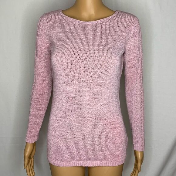 Rachel Zoe Karla Knit Sweater Ribbed Crew Neck Sm - Picture 1 of 7